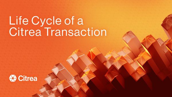 Life Cycle of a Citrea Transaction
